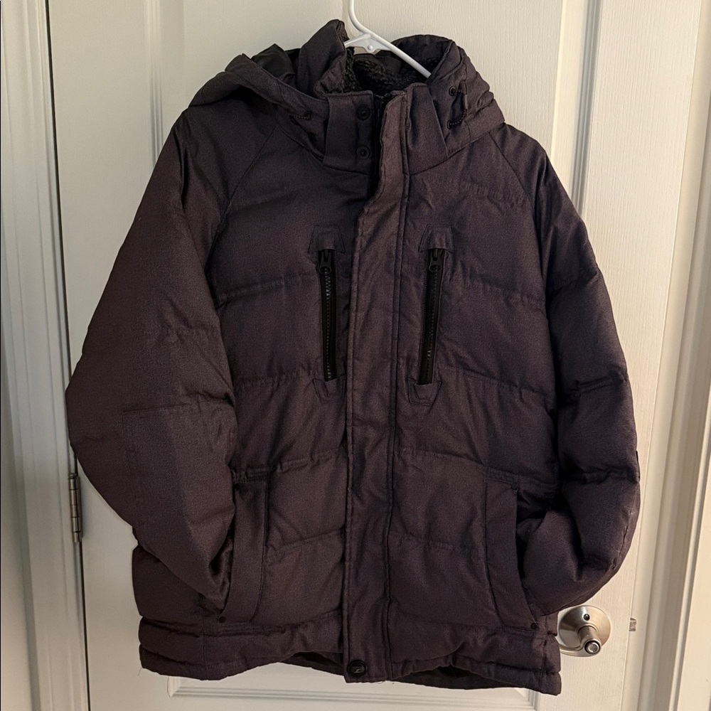 Hawke & Co Men's Charcoal Puffer Jacket